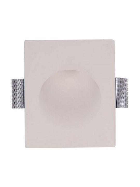 Geyer Μοντέρνο Φωτιστικό Τοίχου με Ντουί GU10 σε Λευκό Χρώμα